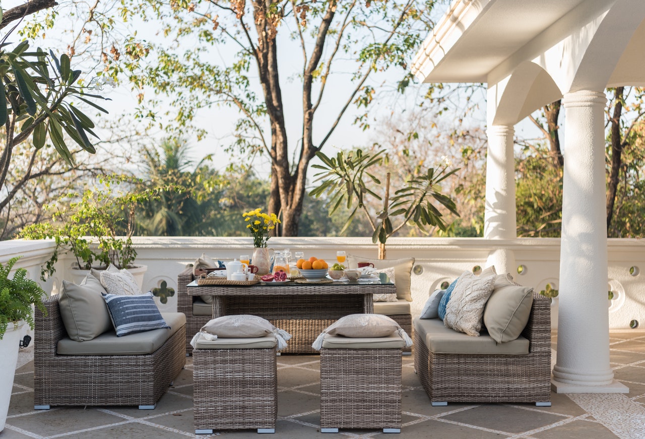 Outdoor Furniture – Article To Wood, Wicker, Together With Other Materials